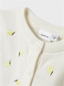 NAME IT Baby Strik Cardigan Cloud Dancer